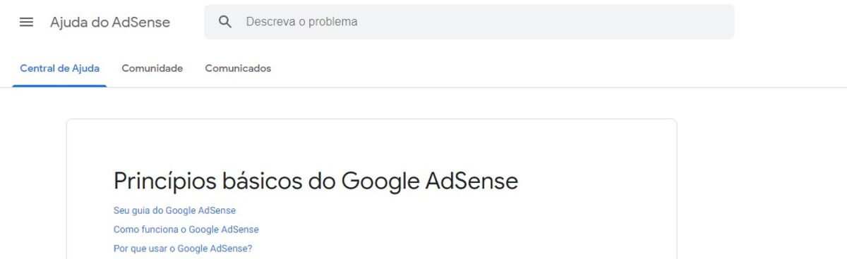 plataforma google adsense