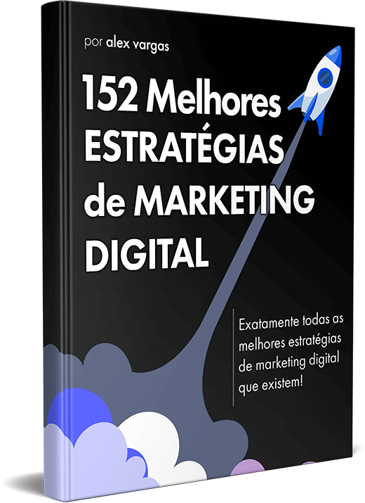 capa do ebook 152 melhores estrategias de marketing digital