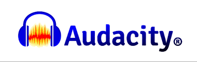logomarca do programa audacity de gravacao e edicao de audio